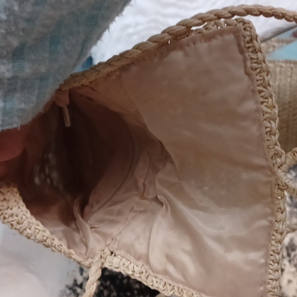 HandMade Wicker‎ Body Bag Purse - Picture 6 of 9